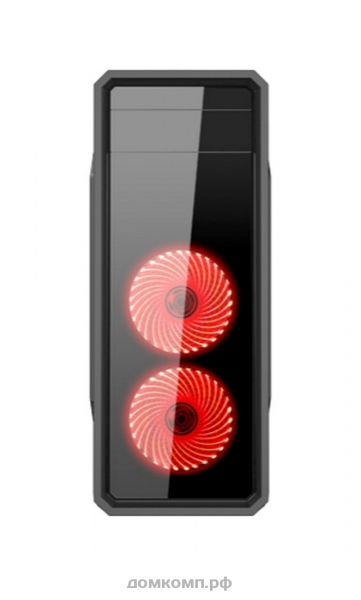 Игровой корпус GameMax G561-F RED ATX [1xUSB3.0 2xUSB2.0 3x120мм вентилятора Red LED]